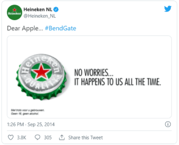 Heinekin Twitter